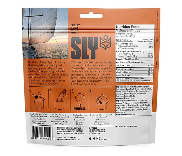 SLY Pad Thai Freeze Dried Meal(Sly Pad Thai Freeze Dried Meal) 3 SLY Pad Thai Freeze Dried Meal(Sly Pad Thai Freeze Dried Meal) - Image 3
